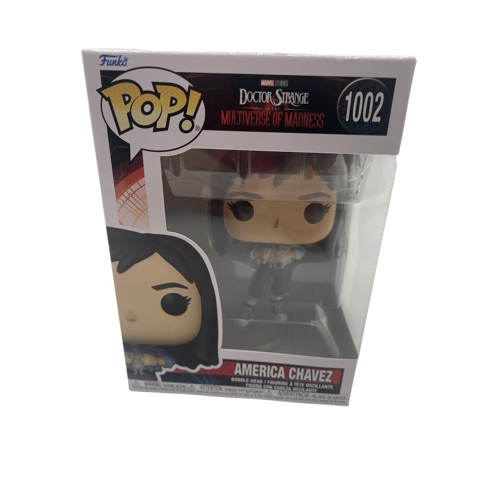 Funko Pop‎ Marvel Doctor Strange America Chavez #1002 Vinyl Figure Multicolor